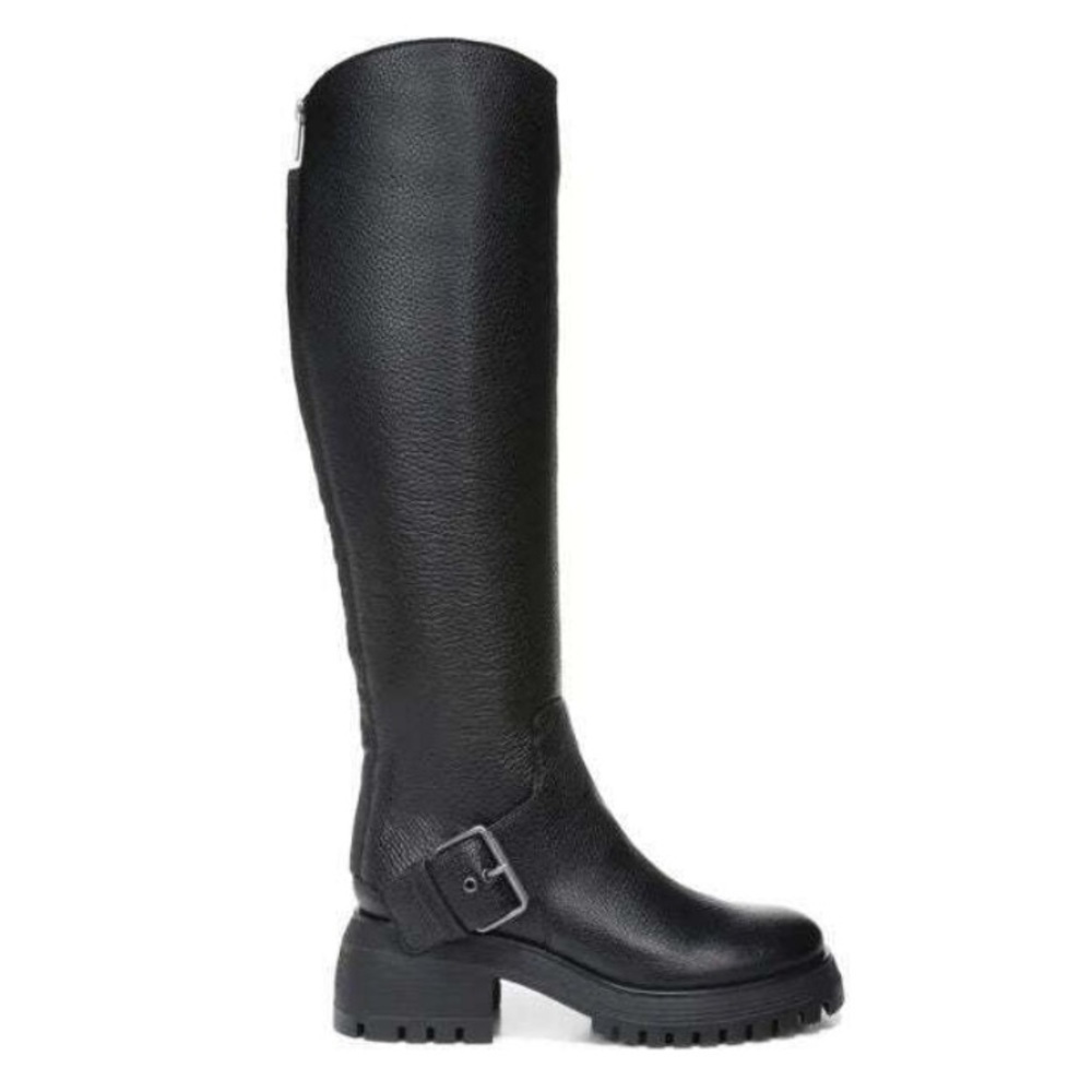 Franco Sarto black knee high boots platform 10